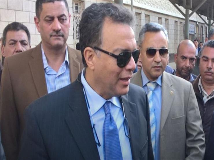 وزير النقل عن حادث قطار البدرشين: "الحمد لله إن مفيش وفيات" -فيديو وزير النقل عن حادث قطار البدرشين: "الحمد لله إن مفيش وفيات" -فيديو