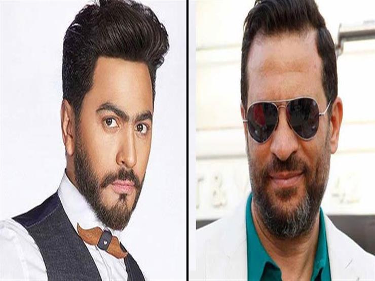 بالفيديو- تامر حسني وماجد المصري يقفزان من الدور الرابع بسبب "البدلة" بالفيديو- تامر حسني وماجد المصري يقفزان من الدور الرابع بسبب "البدلة"