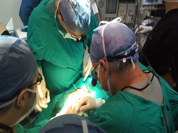 يزن 500 جرام.. إزالة ورم من رضيع عمره ساعة بمستشفى التأمين الصحي يزن 500 جرام.. إزالة ورم من رضيع عمره ساعة بمستشفى التأمين الصحي