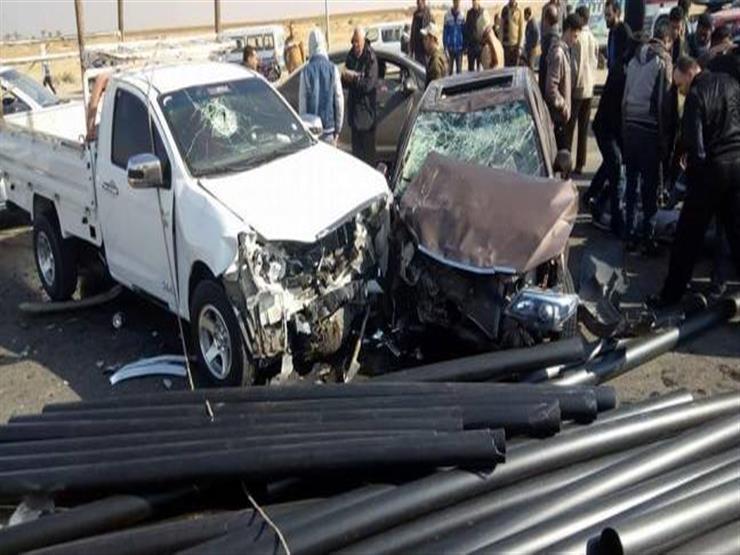 مصرع أمين شرطة وإصابة 2 في تصادم بالبحيرة مصرع أمين شرطة وإصابة 2 في تصادم بالبحيرة