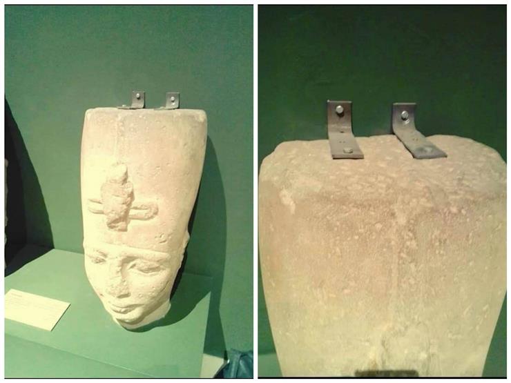 تثبيت رأس "رمسيس" بالمسامير في متحف سوهاج.. و"الآثار": لا مشكلة تثبيت رأس "رمسيس" بالمسامير في متحف سوهاج.. و"الآثار": لا مشكلة