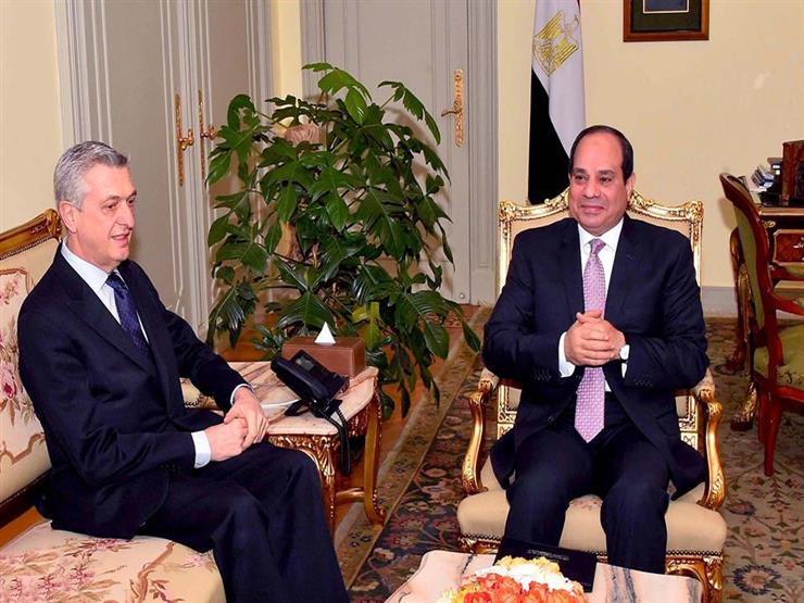 السيسي يبحث مكافحة الهجرة غير الشرعية مع المفوض السامي للأمم المتحدة السيسي يبحث مكافحة الهجرة غير الشرعية مع المفوض السامي للأمم المتحدة