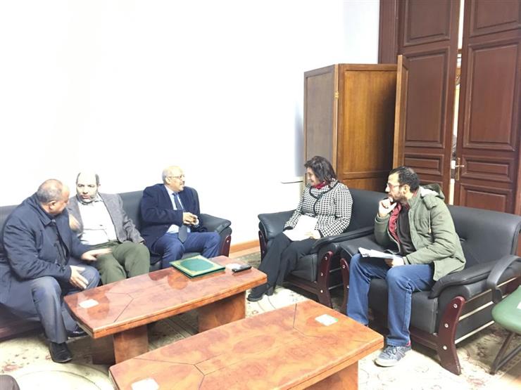 نائبة وزير الزراعة تستقبل سكرتير هيئة مصايد البحر المتوسط نائبة وزير الزراعة تستقبل سكرتير هيئة مصايد البحر المتوسط