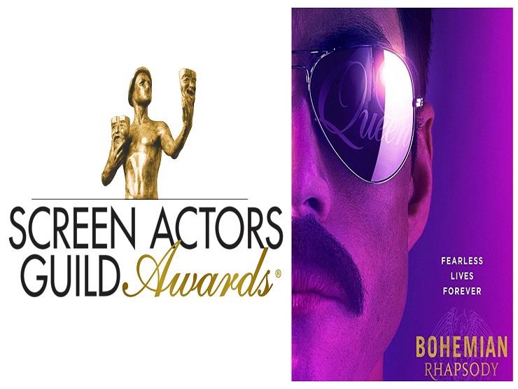 "Bohemian Rhapsody" يتصدر قائمة المُبشرين بالفوز في حفل "ممثلي الشاشة" "Bohemian Rhapsody" يتصدر قائمة المُبشرين بالفوز في حفل "ممثلي الشاشة"