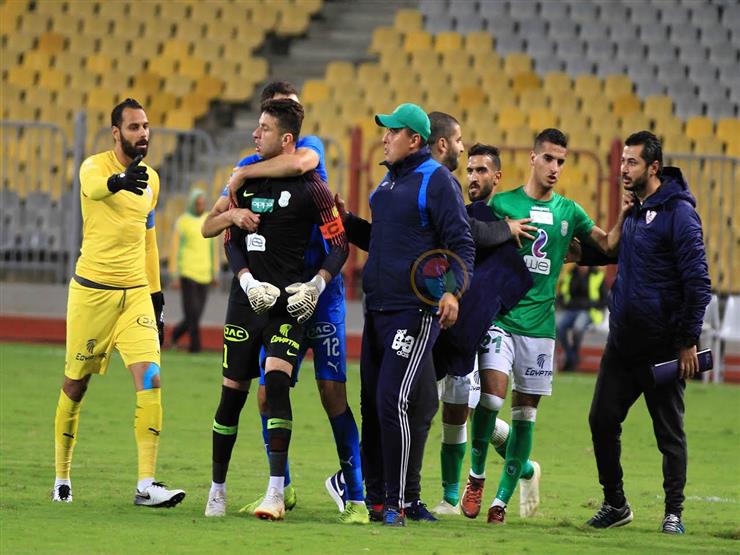 تراشق بالأيدي بين الاتحاد والزمالك وطرد جنش وسليمان | مصراوى