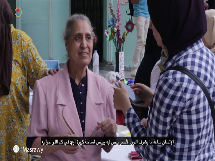 من داخل مستشفى العباسية.. سامية بفرشتها: “الفنون مش جنون” من داخل مستشفى العباسية.. سامية بفرشتها: “الفنون مش جنون”