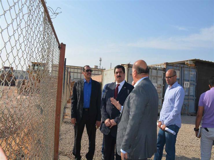 محافظ القليوبية يتفقد موقع الطريق البديل لشركات البترول في منطقة مسطرد محافظ القليوبية يتفقد موقع الطريق البديل لشركات البترول في منطقة مسطرد