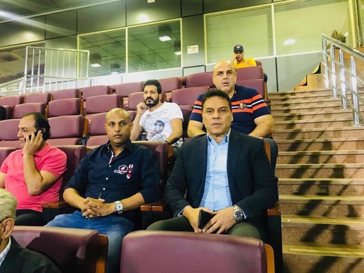 البدري يحضر مباراة الزمالك والمقاولون العرب البدري يحضر مباراة الزمالك والمقاولون العرب