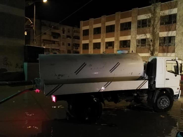 تنسيقًا مع المرور.. الجيزة تدفع بـ25 سيارة لشفط المياه تنسيقًا مع المرور.. الجيزة تدفع بـ25 سيارة لشفط المياه