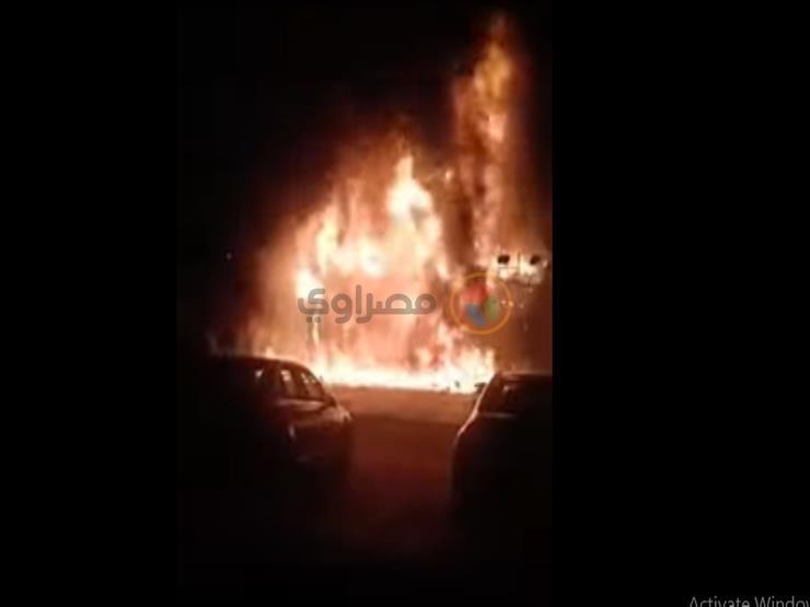 تفحم 4 أشخاص و3 مصابين في حريق سيارة بالشروق تفحم 4 أشخاص و3 مصابين في حريق سيارة بالشروق