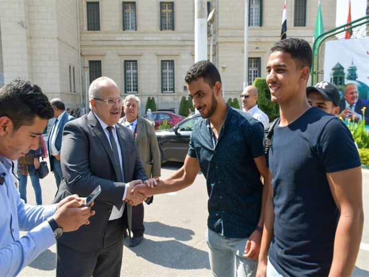 "كرة القدم وشحاتة وصلاح".. رئيس جامعة القاهرة يوجه رسائل للطلاب "كرة القدم وشحاتة وصلاح".. رئيس جامعة القاهرة يوجه رسائل للطلاب