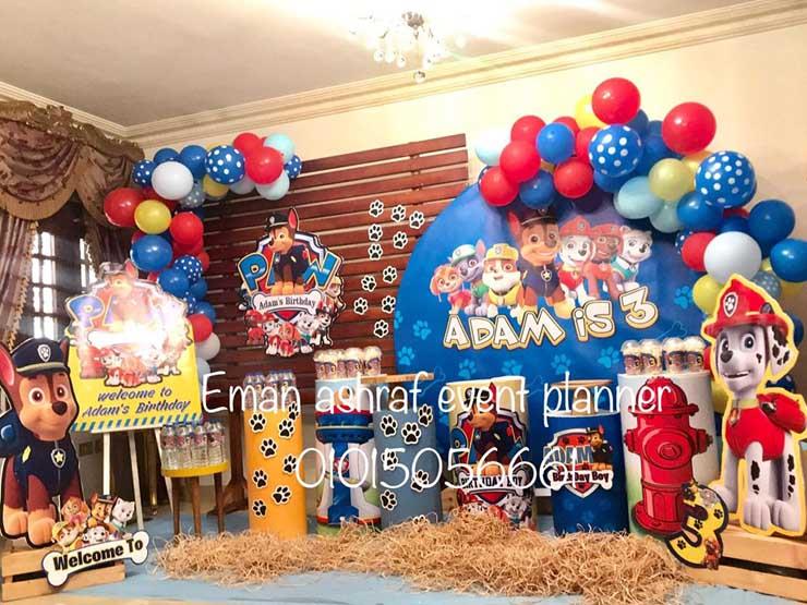 تنظيم و تزيين حفلة عيد ميلاد للأطفال Youtube