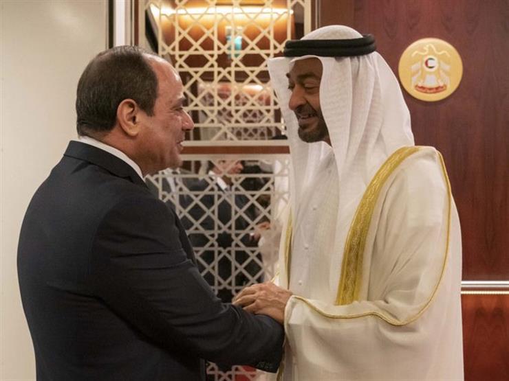 السيسى يعبر لرئيس الإمارات عن امتنانه لمنحه "وسام زايد" السيسى يعبر لرئيس الإمارات عن امتنانه لمنحه "وسام زايد"