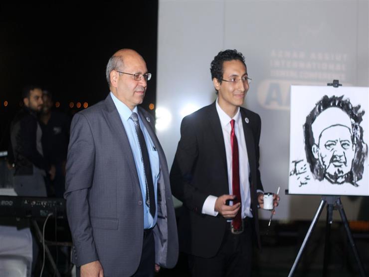 بـ"رسمة" للإمام الأكبر.. طالب أزهري يثبت موهبته في ست دقائق بـ"رسمة" للإمام الأكبر.. طالب أزهري يثبت موهبته في ست دقائق