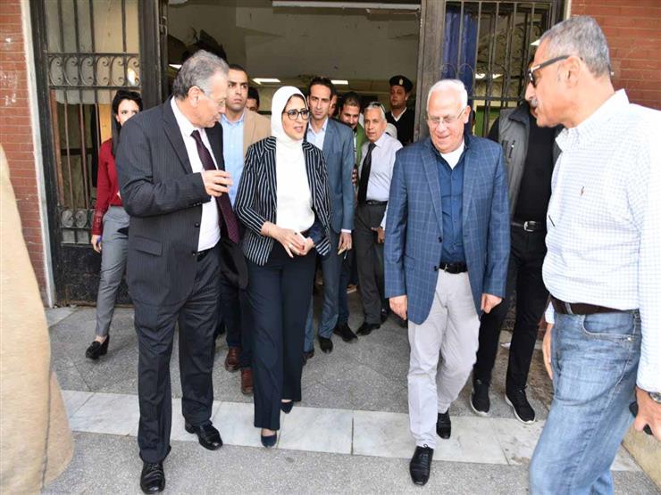 وزيرة الصحة تتفقد مستشفى الرمد ببورسعيد وزيرة الصحة تتفقد مستشفى الرمد ببورسعيد