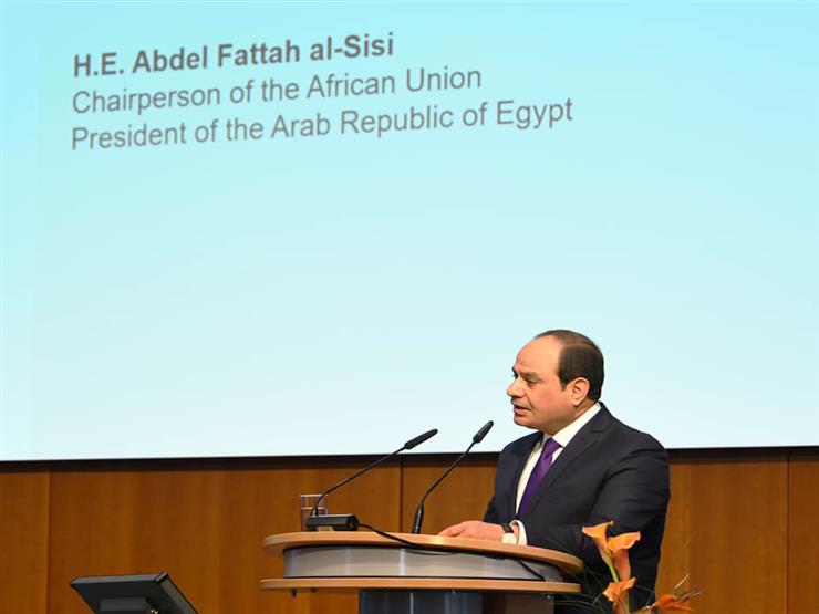 السيسي من ألمانيا: لدينا 5 ملايين لاجئ يتمتعون بكافة الحقوق السيسي من ألمانيا: لدينا 5 ملايين لاجئ يتمتعون بكافة الحقوق