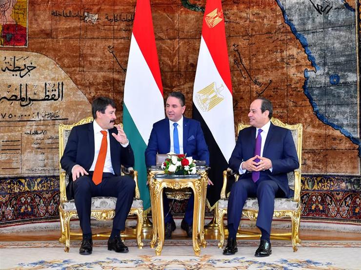 الرئاسة تنشر فيديو استقبال السيسي لنظيره المجري بقصر الاتحادية الرئاسة تنشر فيديو استقبال السيسي لنظيره المجري بقصر الاتحادية