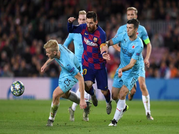 سلافيا برجا يبعثر أوراق برشلونة في تشامبيونز ليج سلافيا برجا يبعثر أوراق برشلونة في تشامبيونز ليج