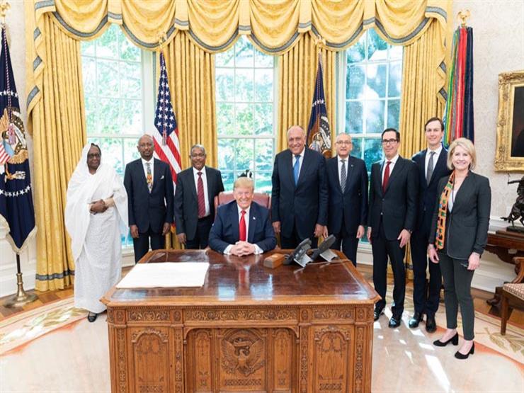 ترامب يجتمع مع شكري ومسؤولين من إثيوبيا والسودان بشأن سد النهضة ترامب يجتمع مع شكري ومسؤولين من إثيوبيا والسودان بشأن سد النهضة