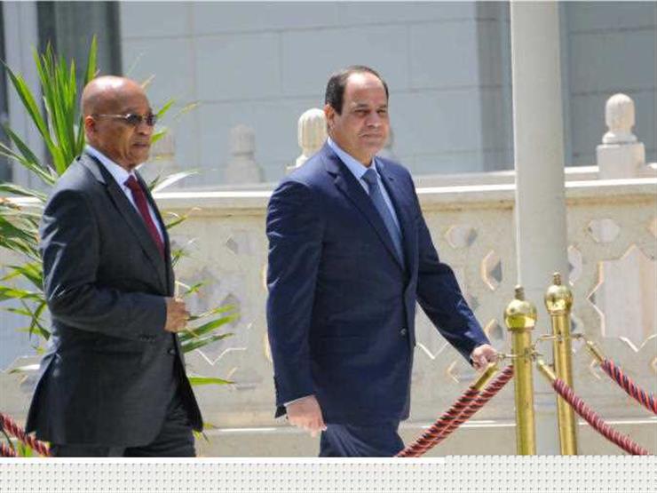 السيسي: سعدت بلقاء رئيس جنوب أفريقيا اليوم السيسي: سعدت بلقاء رئيس جنوب أفريقيا اليوم