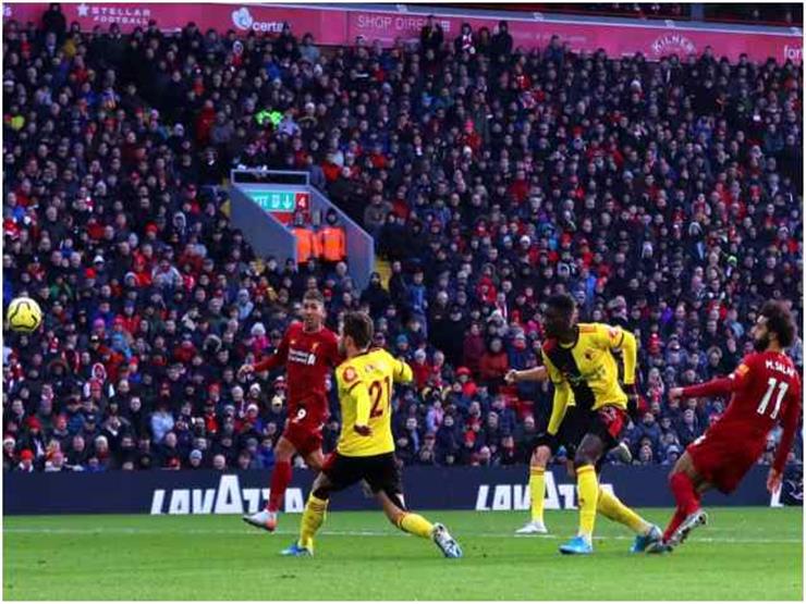 بالفيديو: ليفربول يوسع فارق الصدارة لـ 11 نقطة بثنائية صلاح في واتفورد بالفيديو: ليفربول يوسع فارق الصدارة لـ 11 نقطة بثنائية صلاح في واتفورد