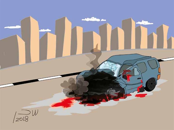 مصرع سائق في حادث مروري بسوهاج مصرع سائق في حادث مروري بسوهاج