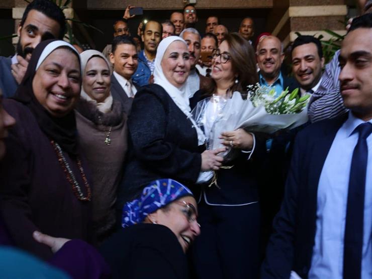 وزيرة التضامن الجديدة تعقد أول اجتماع لها مع مستشاري التأمين   مصراوى