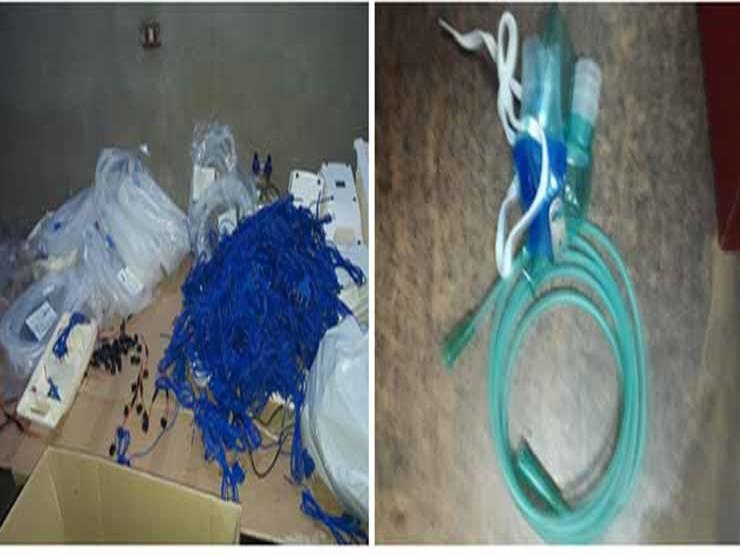 ضبط مصنع لإنتاج الأجهزة الطبية بخامات رديئة في الجيزة ضبط مصنع لإنتاج الأجهزة الطبية بخامات رديئة في الجيزة