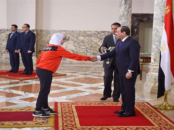 بعد تكريم السيسي لها.. بطلة العالم في الكارتيه: انتظرته طويلًا و"كنت واثقة" بعد تكريم السيسي لها.. بطلة العالم في الكارتيه: انتظرته طويلًا و"كنت واثقة"