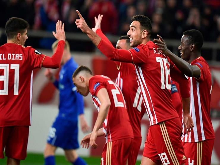 كوكا يسجل في تعادل غير جيد لأولمبياكوس.. والنني يشاهد خسارة أرسنال في الدوري الأوروبي كوكا يسجل في تعادل غير جيد لأولمبياكوس.. والنني يشاهد خسارة أرسنال في الدوري الأوروبي