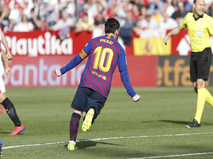 أهداف السبت.. هاتريك لميسي في شباك إشبيلية.. والإسماعيلي يتعادل في دوري الأبطال أهداف السبت.. هاتريك لميسي في شباك إشبيلية.. والإسماعيلي يتعادل في دوري الأبطال
