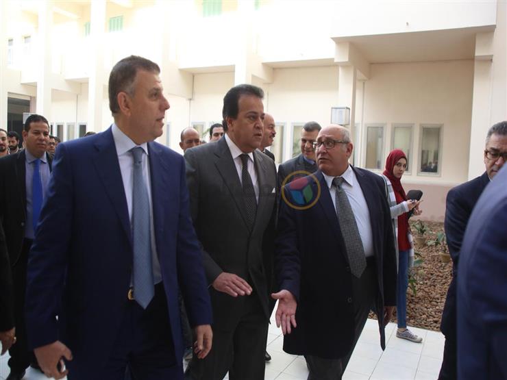 وزير التعليم العالي يفتتح تجديدات بمستشفى عين شمس التخصصي مصراوى