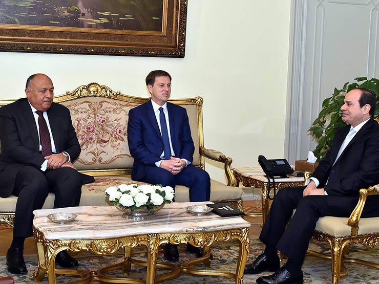 السيسي يؤكد حرص مصر على تعزيز التعاون مع سلوفينيا السيسي يؤكد حرص مصر على تعزيز التعاون مع سلوفينيا