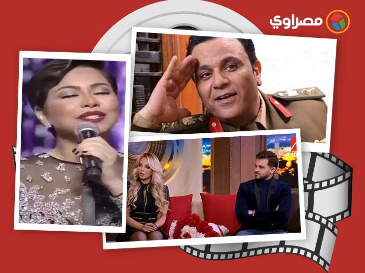 النشرة الفنية| أول ظهور لأنغام وزوجها والحالة الصحية لمحمود عبد المغني وإليسا تسب "أدرعي" النشرة الفنية| أول ظهور لأنغام وزوجها والحالة الصحية لمحمود عبد المغني وإليسا تسب "أدرعي"