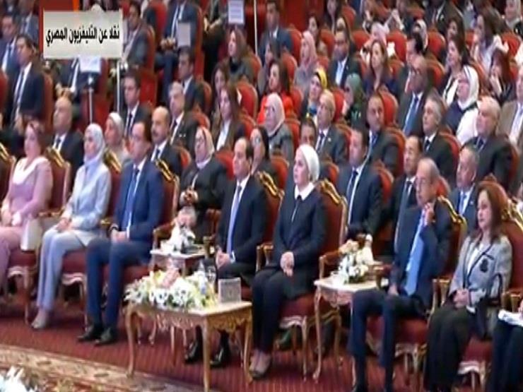 السيسي والسيدة قرينته يشهدان الاحتفال بتكريم المرأة المصرية والأم المثالية السيسي والسيدة قرينته يشهدان الاحتفال بتكريم المرأة المصرية والأم المثالية