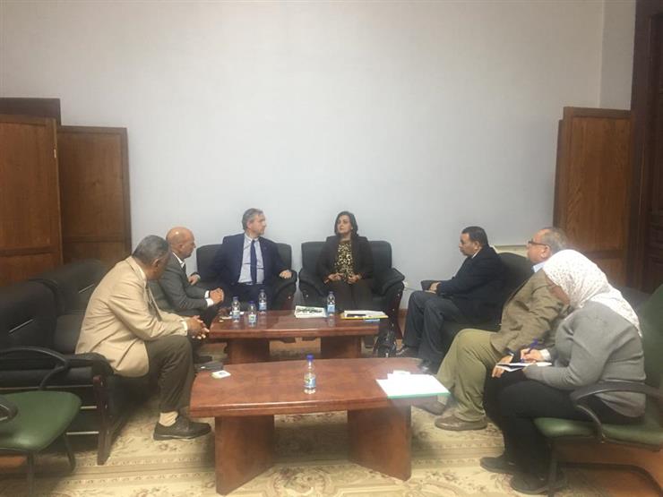 "محرز" تبحث مع سفير المجر زيادة التعاون في مجال الثروة الحيوانية "محرز" تبحث مع سفير المجر زيادة التعاون في مجال الثروة الحيوانية