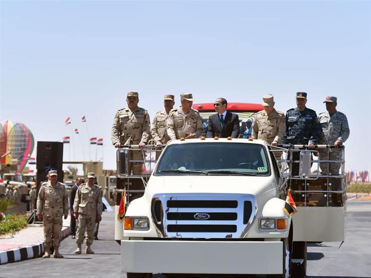نشاط السيسي في أسبوع: حضور "تفتيش حرب".. واستقبال حفتر نشاط السيسي في أسبوع: حضور "تفتيش حرب".. واستقبال حفتر