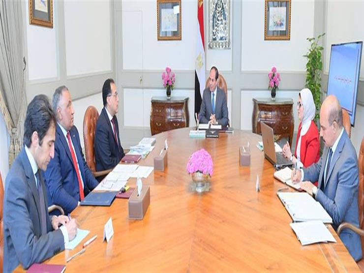 السيسي يوجه بتنفيذ مشروع "مشتقات البلازما" وفقاً للمواصفات العالمية السيسي يوجه بتنفيذ مشروع "مشتقات البلازما" وفقاً للمواصفات العالمية