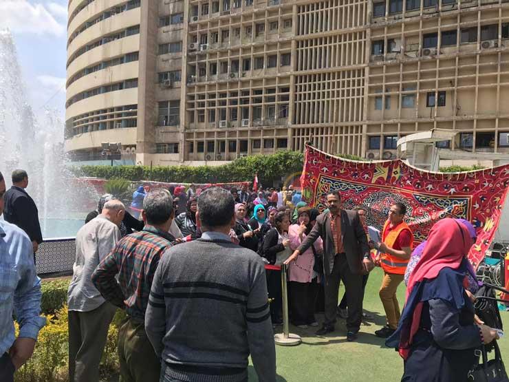 زحام بلجنة استفتاء العاملين بماسبيرو والأعلى للإعلام على التعديلات الدستورية زحام بلجنة استفتاء العاملين بماسبيرو والأعلى للإعلام على التعديلات الدستورية