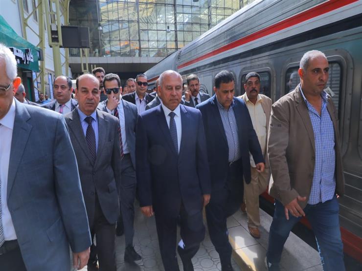 للمرة الثانية خلال 24 ساعة.. كامل الوزير يتفقد محطة مصر (صور) للمرة الثانية خلال 24 ساعة.. كامل الوزير يتفقد محطة مصر (صور)