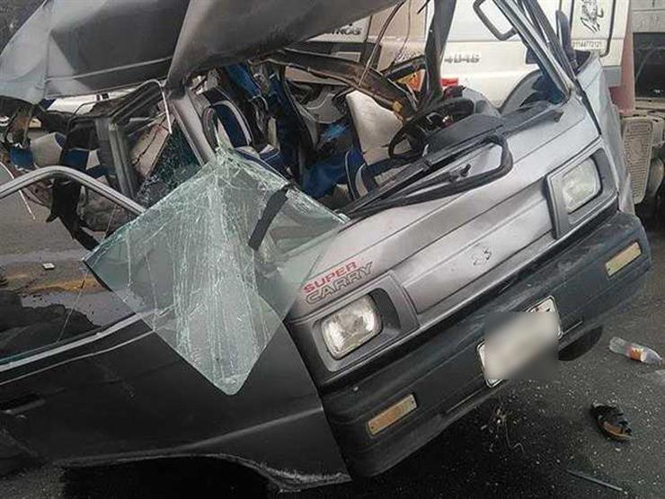 حادث سير يودي بحياة 5 أشخاص في الشيخ زايد حادث سير يودي بحياة 5 أشخاص في الشيخ زايد