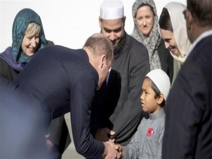 الأمير وليام يزور مسجد النور في كرايست تشيرتش في نيوزيلندا الأمير وليام يزور مسجد النور في كرايست تشيرتش في نيوزيلندا