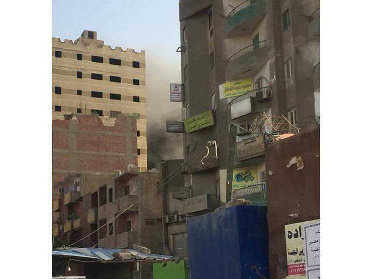 انفجار أسطوانة غاز داخل شقة بفيصل دون إصابات انفجار أسطوانة غاز داخل شقة بفيصل دون إصابات
