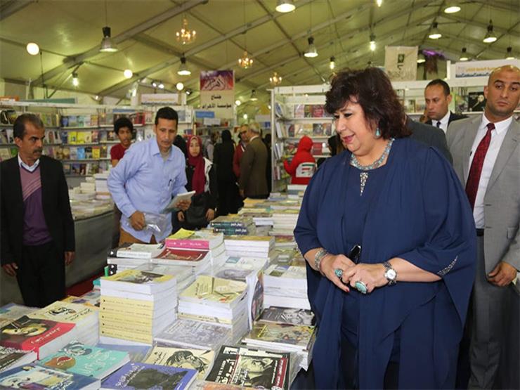 إيناس عبدالدايم: احتضان مدينة الثغر لمعرض الكتاب يُثري الحراك الثقافي إيناس عبدالدايم: احتضان مدينة الثغر لمعرض الكتاب يُثري الحراك الثقافي