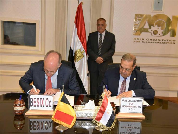 الهيئة العربية للتصنيع توقع مذكرة تفاهم مع شركة بي سيكس البلجيكية العالمية الهيئة العربية للتصنيع توقع مذكرة تفاهم مع شركة بي سيكس البلجيكية العالمية
