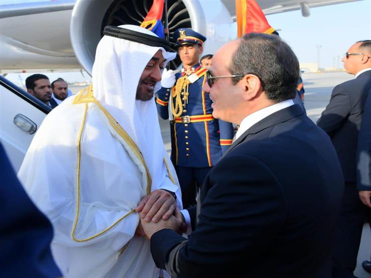 ولي عهد أبوظبي يغادر القاهرة بعد لقاء السيسي ولي عهد أبوظبي يغادر القاهرة بعد لقاء السيسي