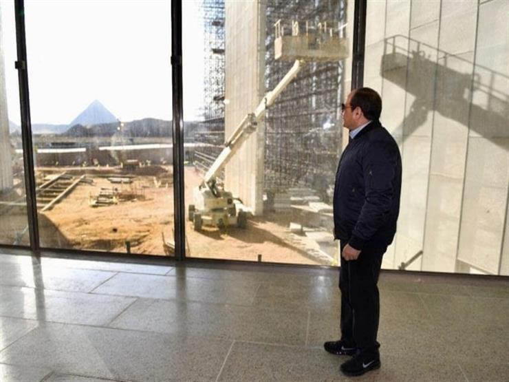 السيسي يصل مقر افتتاح محور روض الفرج وكوبري تحيا مصر السيسي يصل مقر افتتاح محور روض الفرج وكوبري تحيا مصر