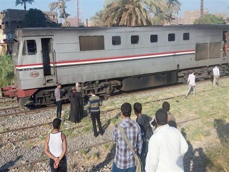 مصرع موظف صدمه قطار خط الشرق في قليوب مصرع موظف صدمه قطار خط الشرق في قليوب