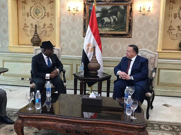 وكيل النواب يودع رئيس برلمان غانا بمطار القاهرة وكيل النواب يودع رئيس برلمان غانا بمطار القاهرة