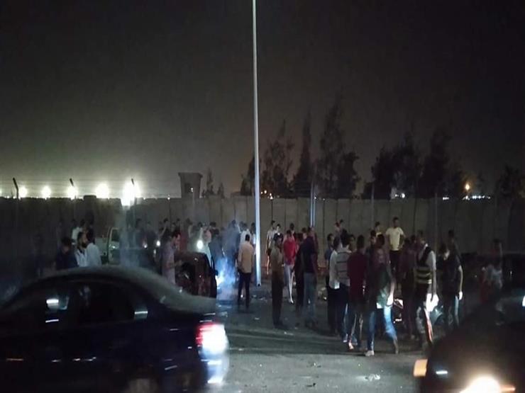 فتح الطريق بعد حادث تصادم بمحور جوزيف تيتو في النزهة فتح الطريق بعد حادث تصادم بمحور جوزيف تيتو في النزهة